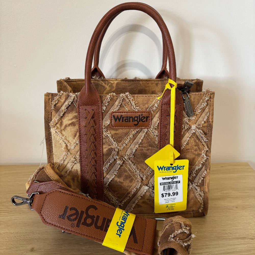Wrangler Tote, new with tags